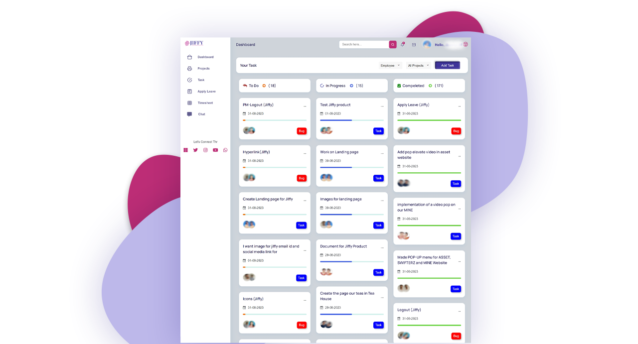 Task-Time-Tracking Screenshot